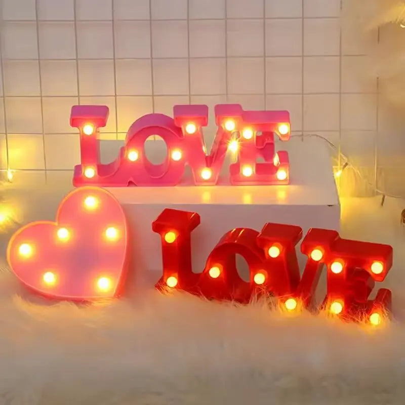 💖 Lampka LED LOVE z Sercem – romantyczna dekoracja, która tworzy wyjątkowy klimat 💖